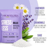 Stress Less Relax Mineral Salts (Travel Size) - 3 Pack