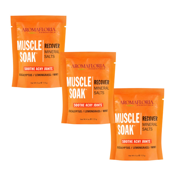 Muscle Soak Recover Mineral Salt (Travel Size) - 3 Pack