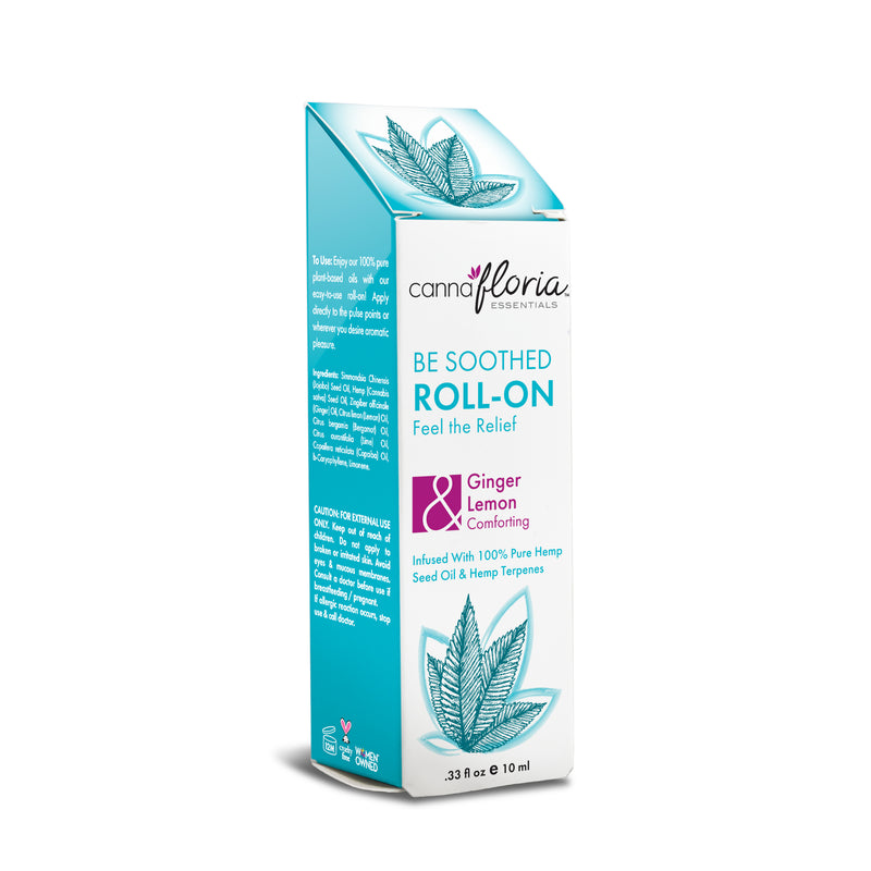 Cannafloria Be Soothed Aromatherapy Roll-on Box